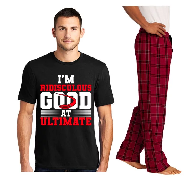 Ridisculous Good At Ultimate Ultimate Frisbee Gift Pajama Set