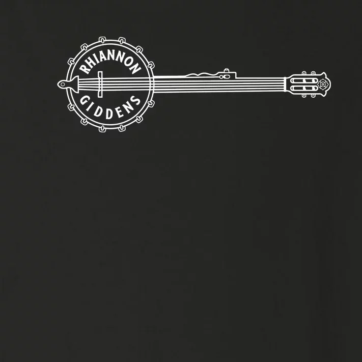 Rhiannon Giddens Black Banjo Toddler Long Sleeve Shirt