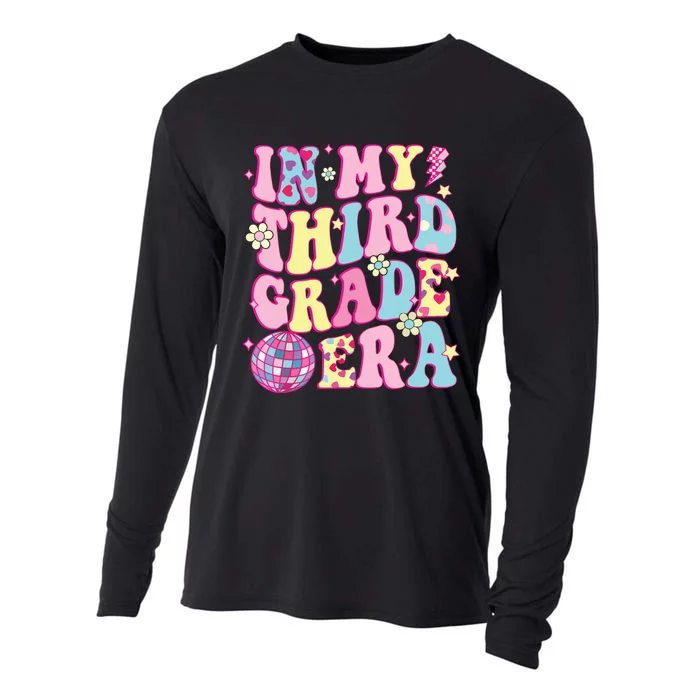 Retro Groovy Back To School In My Third Grade Era Cooling Performance Long Sleeve Crew