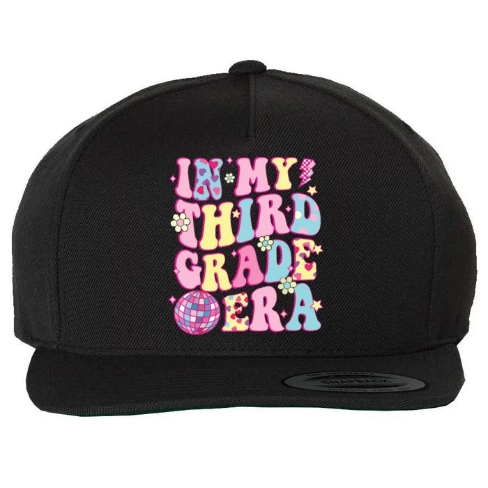 Retro Groovy Back To School In My Third Grade Era Wool Snapback Cap