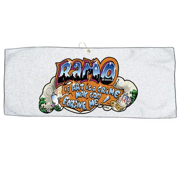 Ramo Graffiti Beat Street Large Microfiber Waffle Golf Towel