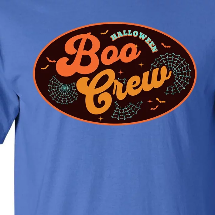 Retro Groovy Boo Crew Team Squad Matching Halloween Costume Funny Gift Tall T-Shirt