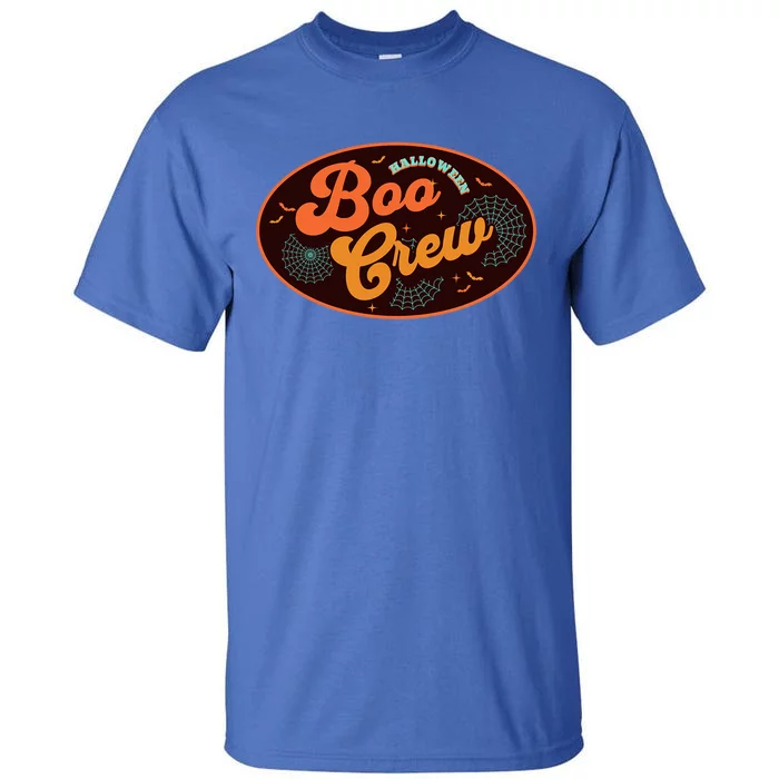 Retro Groovy Boo Crew Team Squad Matching Halloween Costume Funny Gift Tall T-Shirt