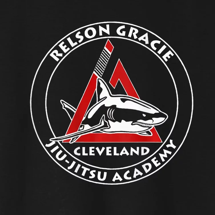 Relson Gracie Cleveland Jiujitsu Red Belt Women's Crop Top Tee