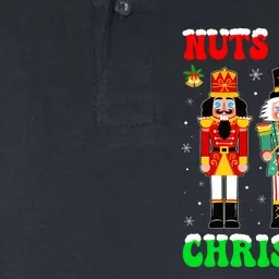 Retro Groovy Christmas Nuts About Christmas Nutcracker Softstyle Adult Sport Polo