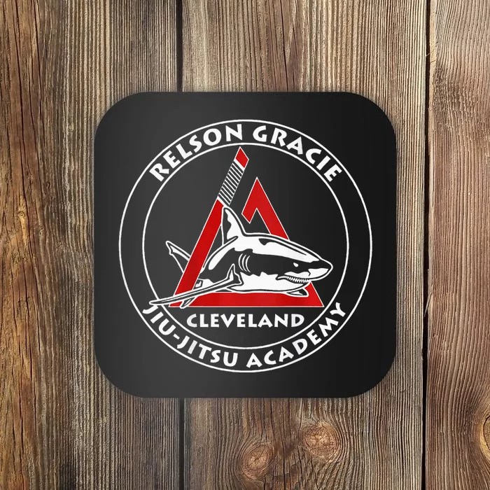 Relson Gracie Cleveland Jiujitsu Red Belt Coaster