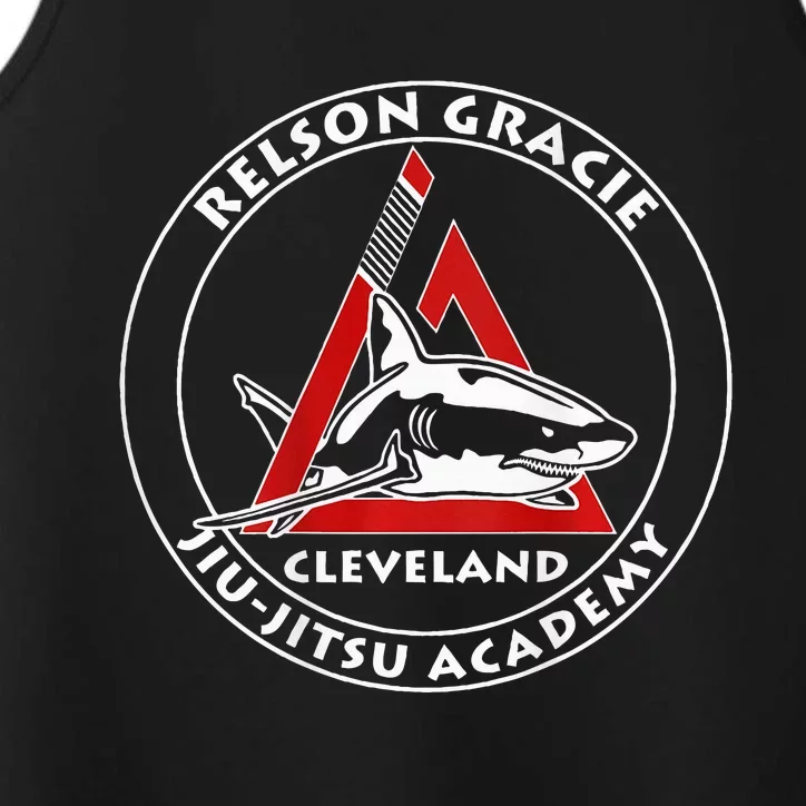 Relson Gracie Cleveland Jiujitsu Red Belt Performance Tank