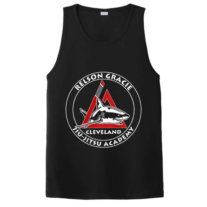 Relson Gracie Cleveland Jiujitsu Red Belt Performance Tank