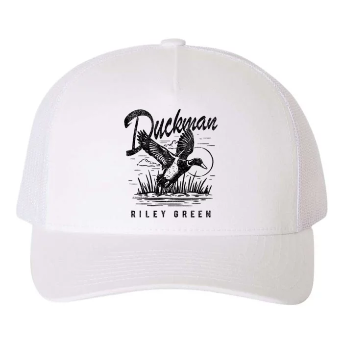 Riley Green Country Music Singer Duckman Yupoong Adult 5-Panel Trucker Hat