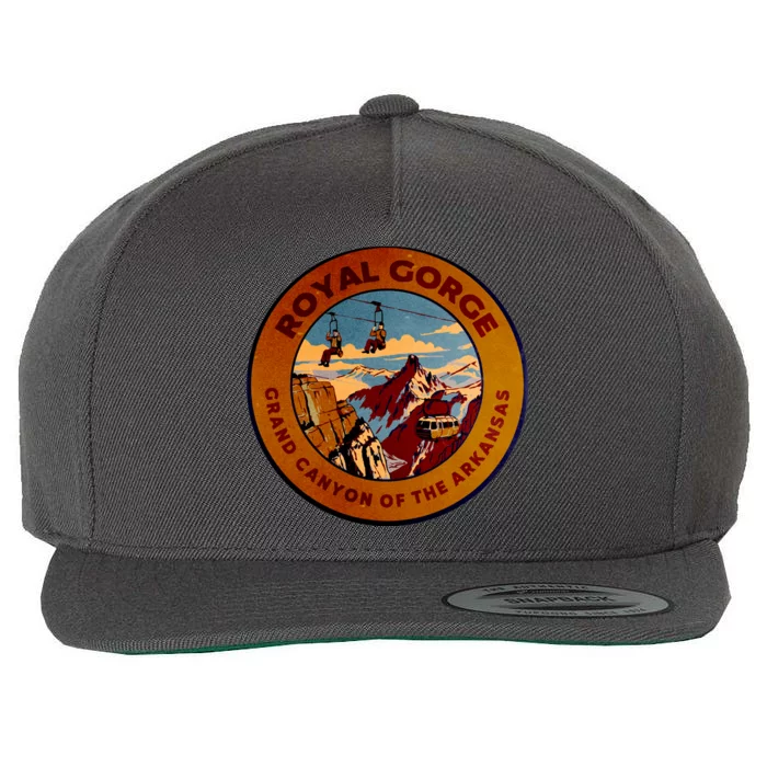 Royal Gorge Colorado Wool Snapback Cap