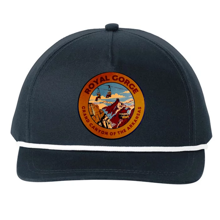 Royal Gorge Colorado Snapback Five-Panel Rope Hat