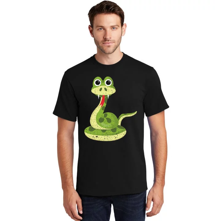 Reptile Gift Cute Snake Tall T-Shirt