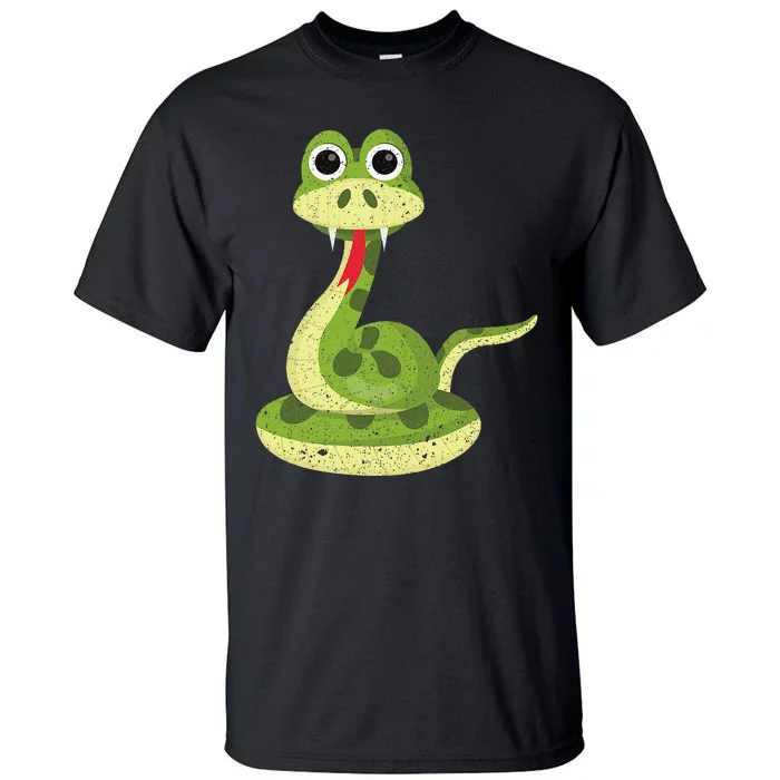 Reptile Gift Cute Snake Tall T-Shirt