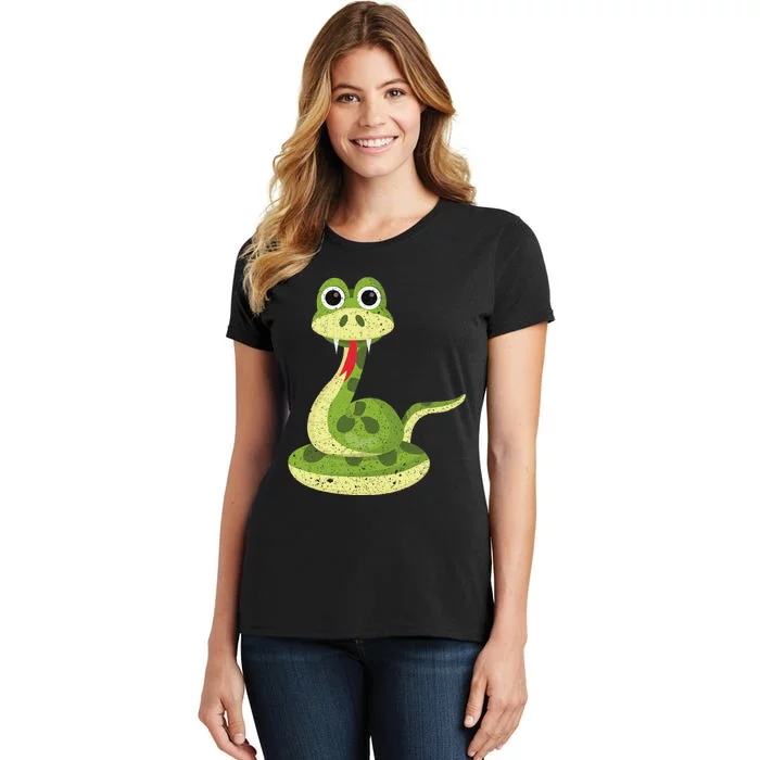 Reptile Gift Cute Snake Women's T-Shirt