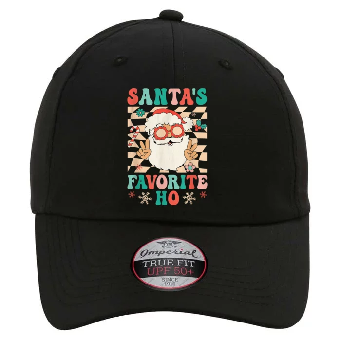 Retro Groovy Christmas Santas Favorite Ho Hippie Santa Peace The Original Performance Cap