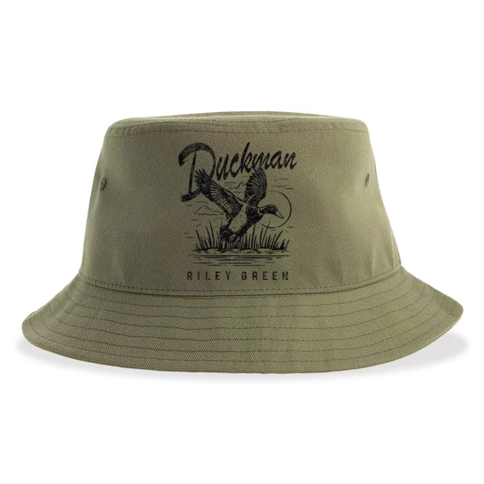 Riley Green Country Music Singer Duckman Sustainable Bucket Hat