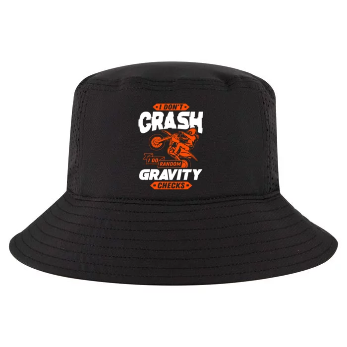 Random Gravity Checks Motocross Dirt Bike Cool Comfort Performance Bucket Hat