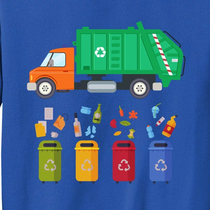 Recycling Garbage Day Gift Garbage Truck Funny Gift Funny Gift Sweatshirt