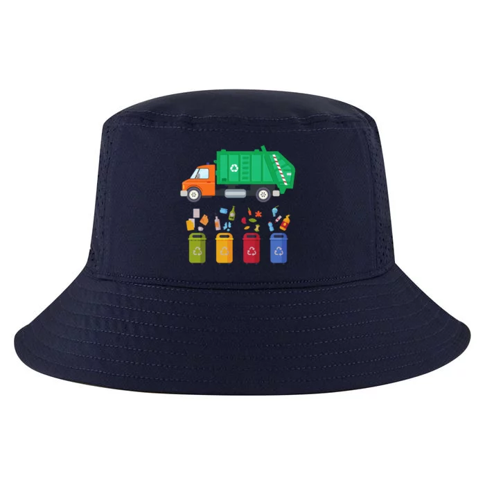 Recycling Garbage Day Gift Garbage Truck Funny Gift Funny Gift Cool Comfort Performance Bucket Hat