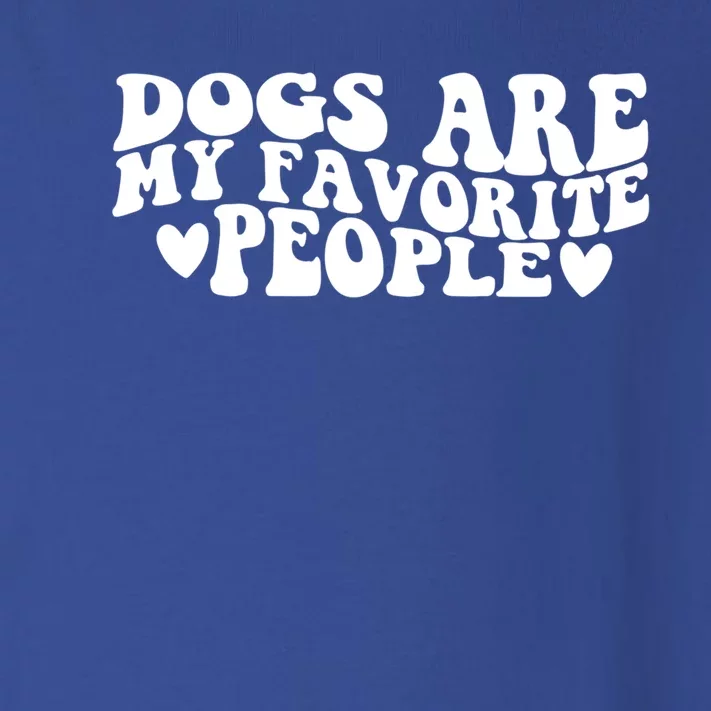 Retro Groovy Dogs Are My Favorite People Dog Owner Lover Gift Toddler Long Sleeve Shirt