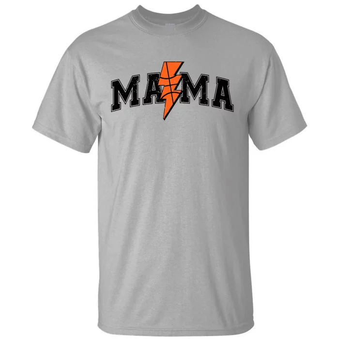 Retro Game Day Basketball Mama Mom Sport Lover Tall T-Shirt