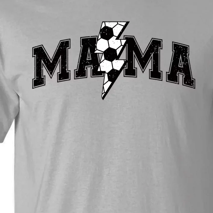 Retro Game Day Soccer Mama Mom Sport Lover Tall T-Shirt