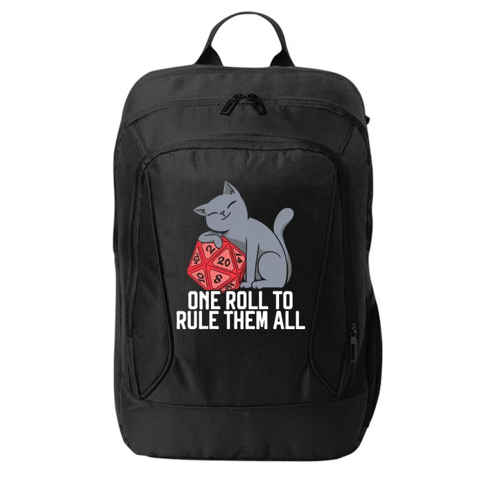 Rpg Gaming D20 Tabletop Games Funny Rpg Gamer City Backpack