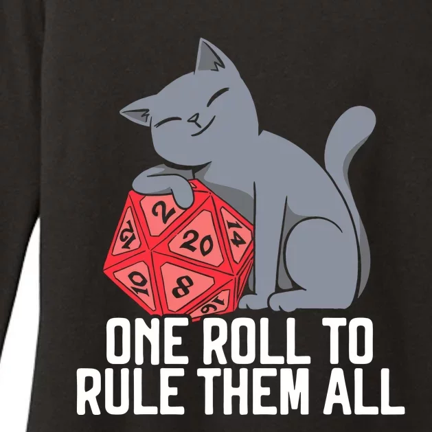 Rpg Gaming D20 Tabletop Games Funny Rpg Gamer Womens CVC Long Sleeve Shirt