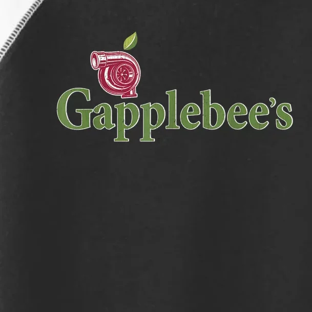 Retro Gapplebee's Drag Racing Funny Car Lover Toddler Fine Jersey T-Shirt