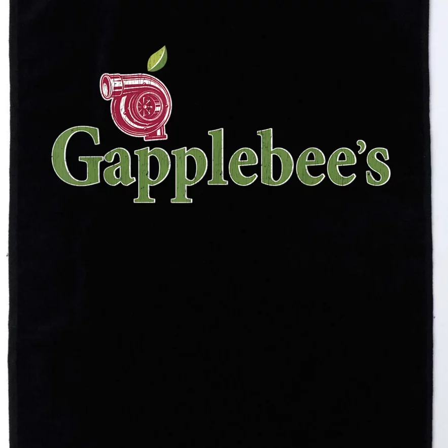 Retro Gapplebee's Drag Racing Funny Car Lover Platinum Collection Golf Towel