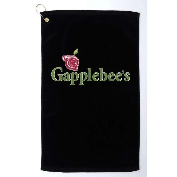 Retro Gapplebee's Drag Racing Funny Car Lover Platinum Collection Golf Towel