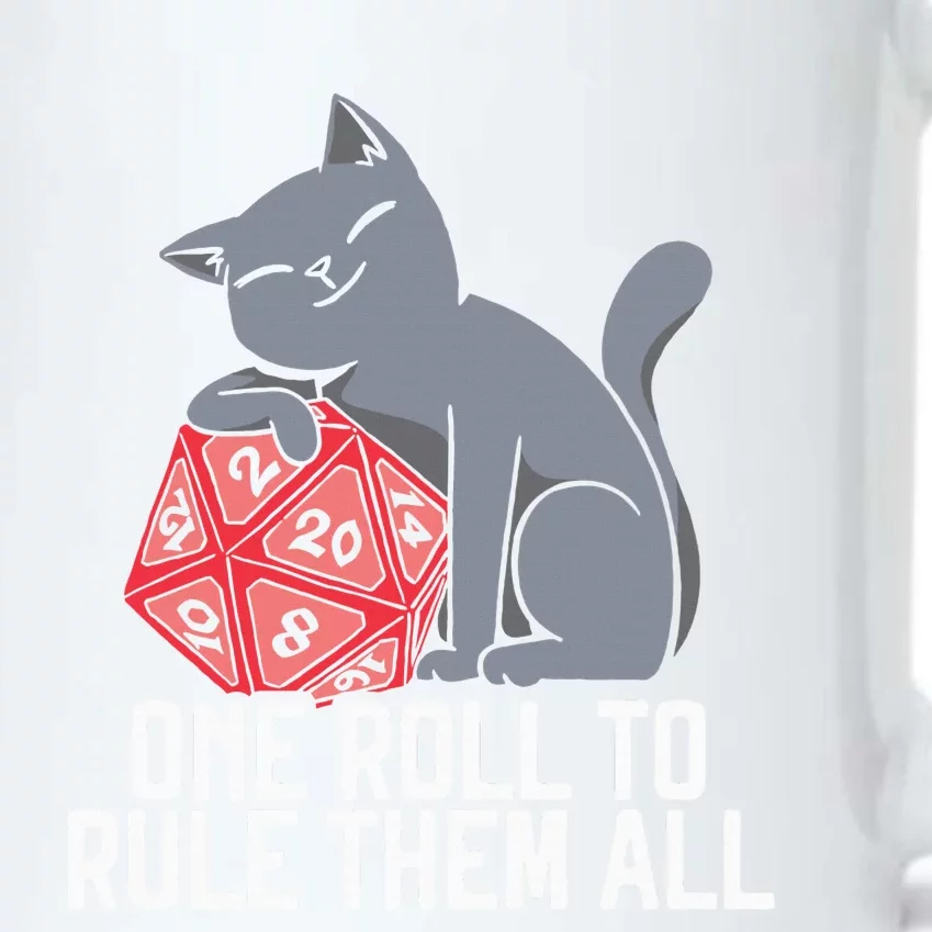 RPG Gaming D20 Tabletop Games Funny RPG Gamer Black Color Changing Mug