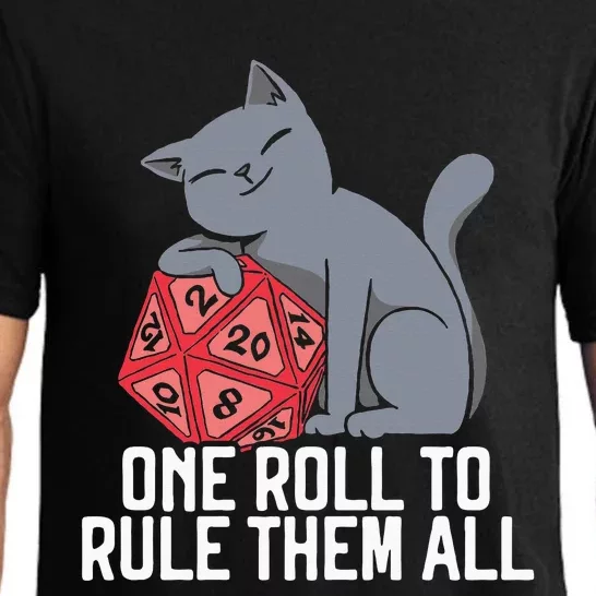 RPG Gaming D20 Tabletop Games Funny RPG Gamer Pajama Set