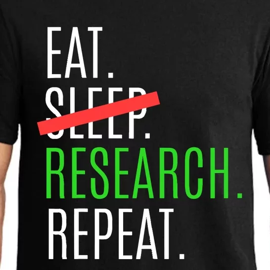 Researcher Gifts | Eat Sleep Research Repeat Pajama Set