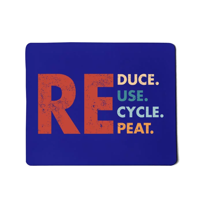 Renewable Green Energy Reduce Reuse Recycle Gift Cute Gift Mousepad