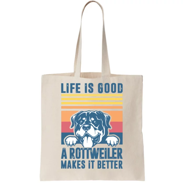 Rottweiler Gifts For Men Women Rottweiler Mom Dad Rottweiler Tote Bag