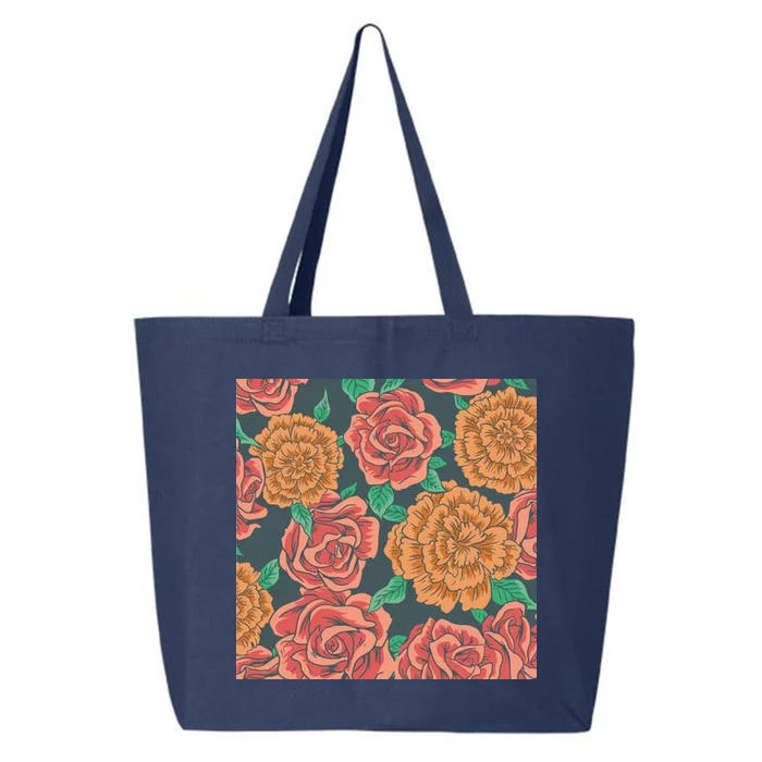 Rose Garden Flower Nature 25L Jumbo Tote