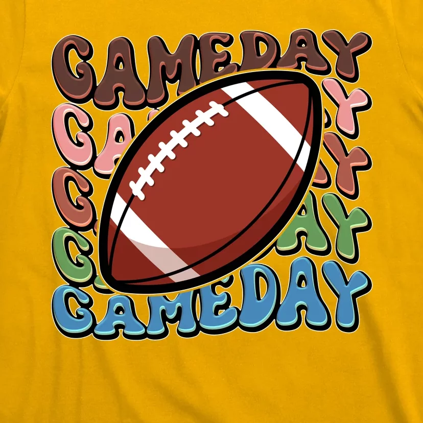 Retro Gameday Football Sports Fan T-Shirt