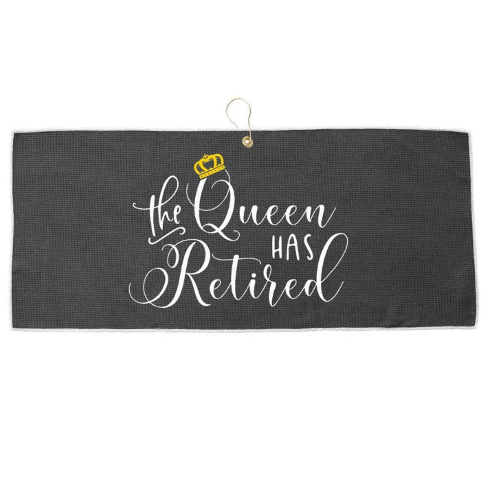 Retirement Gift For Women Queen Funny Large Microfiber Waffle Golf Towel