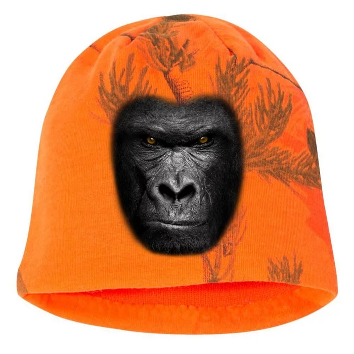 Realistic Gorilla Face Kati - Camo Knit Beanie