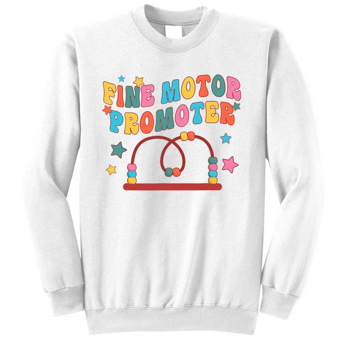 Retro Groovy Fine Motor Promoter OT Occupational Therapy Sweatshirt