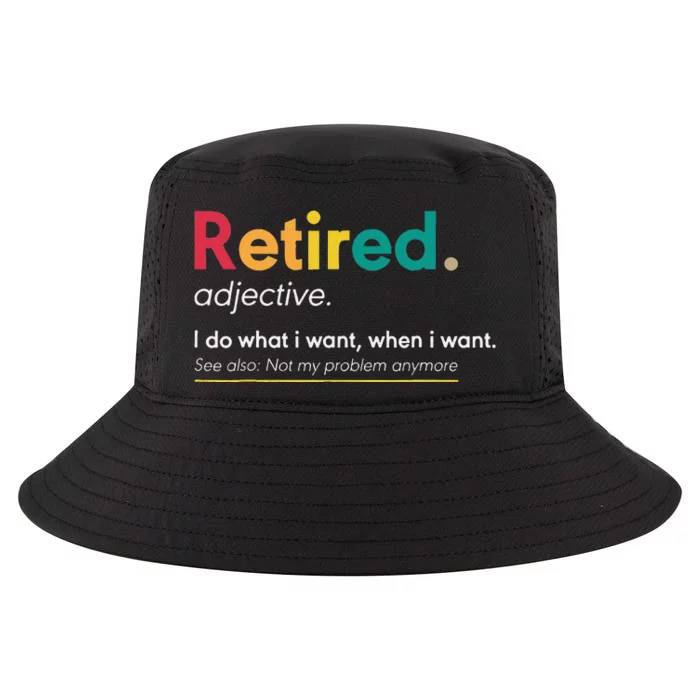 Retirement Gifts For Women Funny Retirement Gifts For Men Cool Comfort Performance Bucket Hat