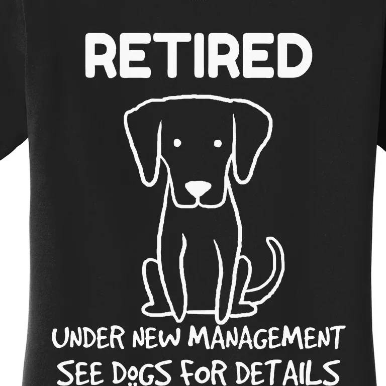 Retirement Gifts For Women 2024 Retired Pet Women's T-Shirt