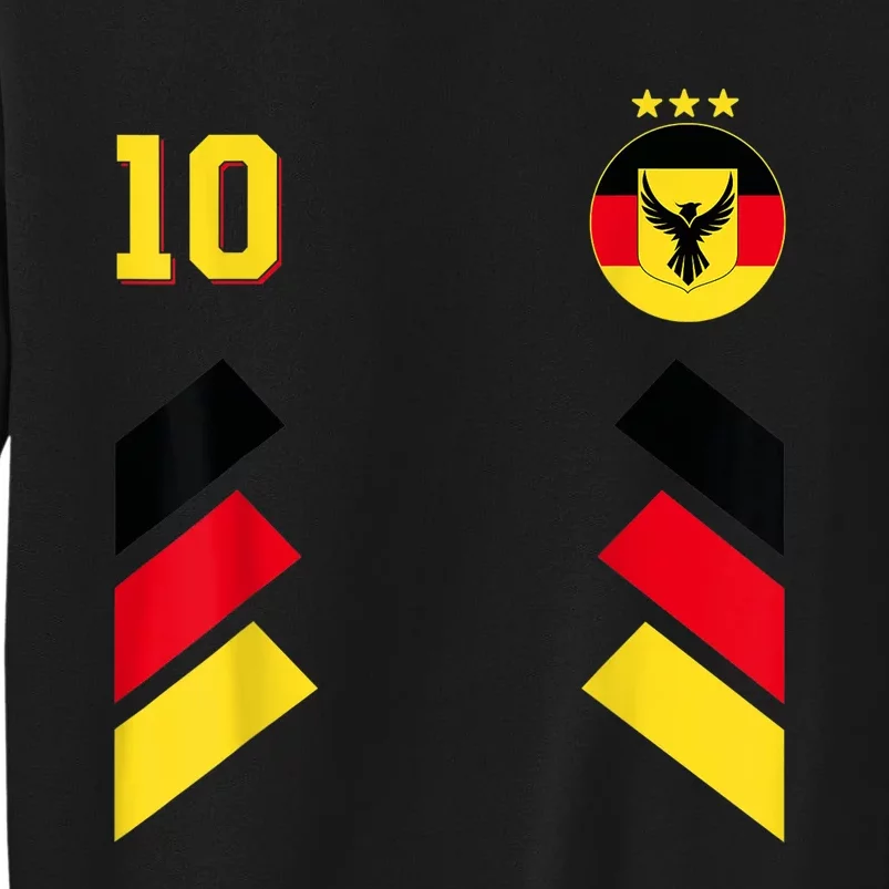 Retro10 German Football Germany Soccer Germany Flag Sweatshirt