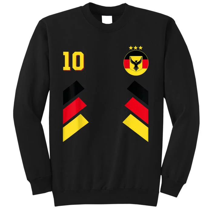 Retro10 German Football Germany Soccer Germany Flag Sweatshirt