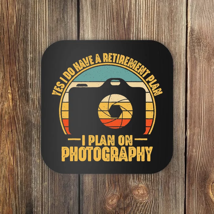 Retirement Gifts For Photographers Funny Photography Coaster