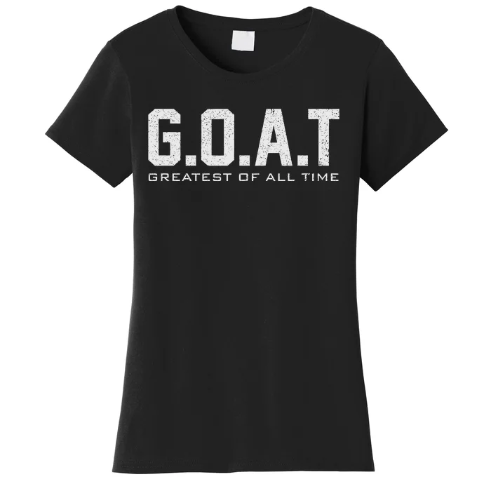 retro GOAT Greatest of All Time G.O.A.T Women's T-Shirt