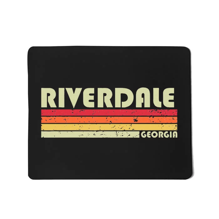 R.I.V.E.R.D.A.L.E Ga Georgia Funny City Home Roots Mousepad