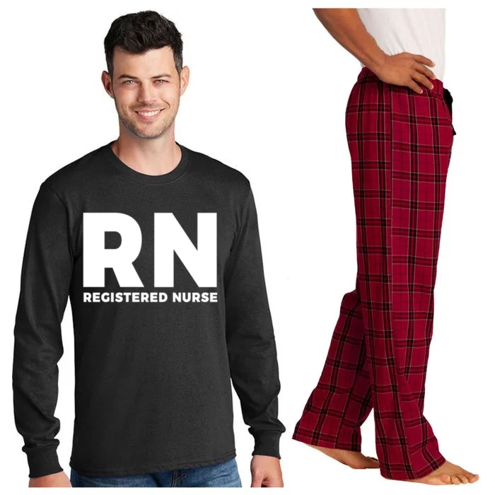 Rn Gift Great Gift Nurse Graduation Gift Long Sleeve Pajama Set