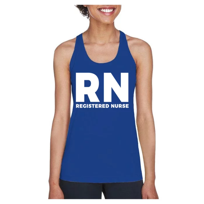 Rn Gift Great Gift Nurse Graduation Gift Women's Racerback Tank